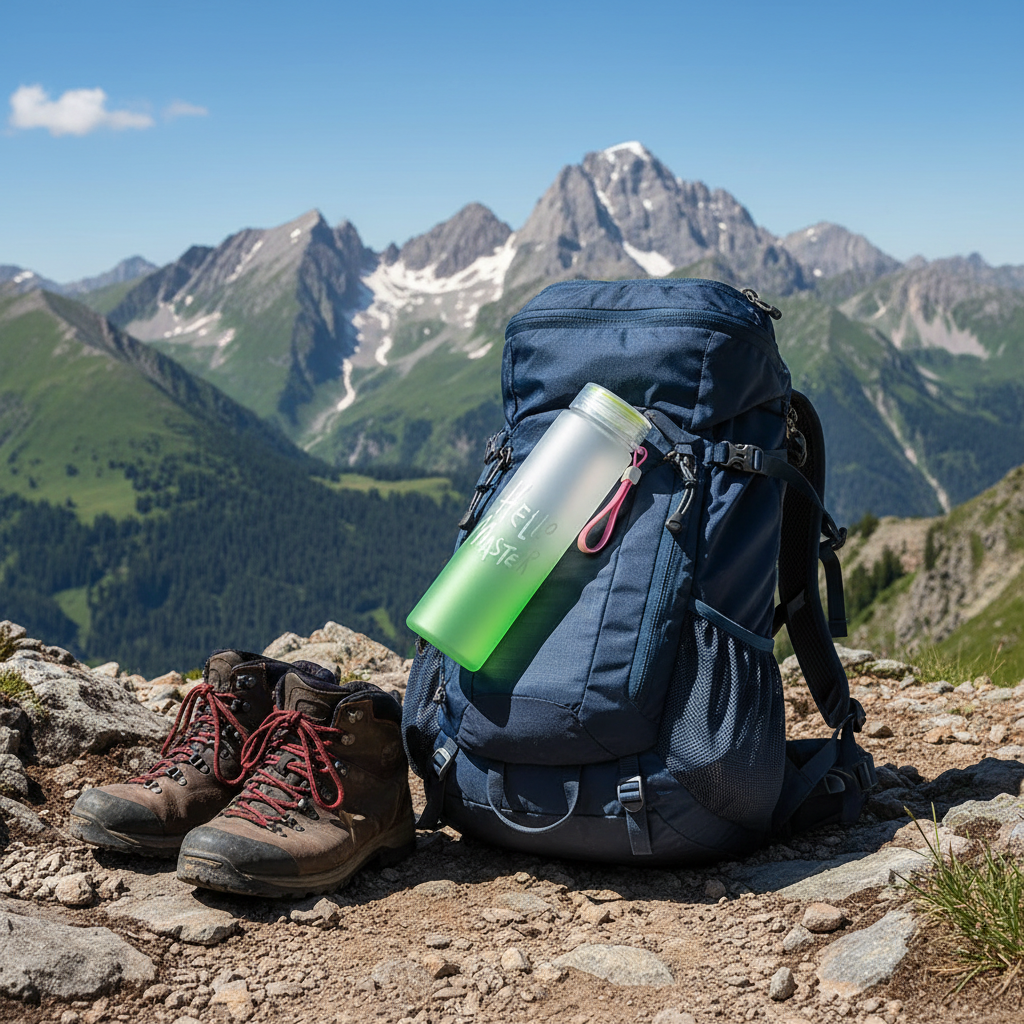 2 gourdes - trail randonnée