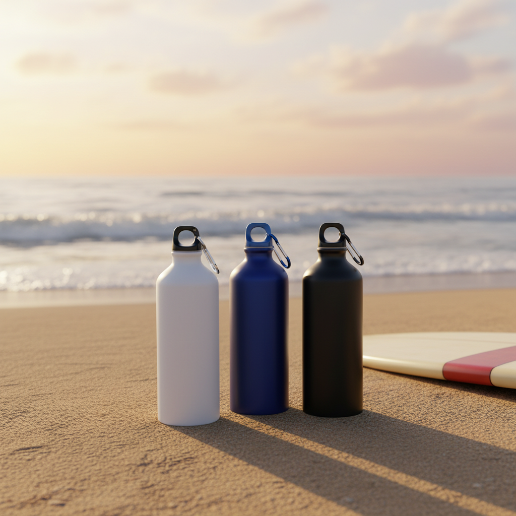 3 couleurs - plage coucher soleil