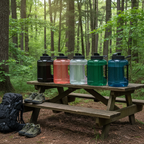 5 couleurs - forêt clairière