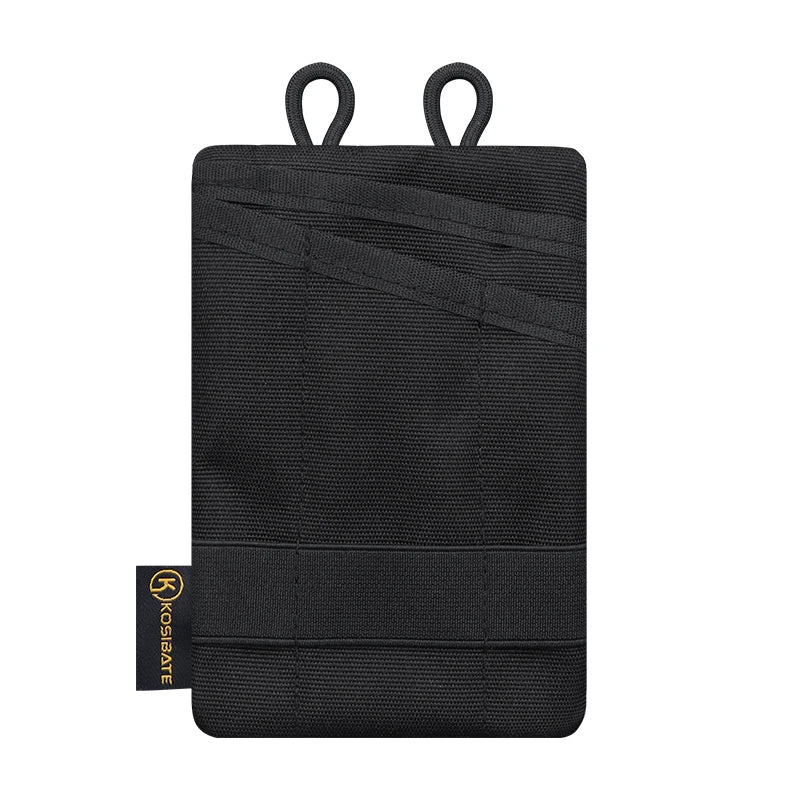Kosibate Pochette Tactique EDC Molle – Mini Portefeuille, Porte-Clés, Ceinture, Camping, Randonnée & Chasse