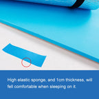 Tapis de Camping EVA Film Aluminium - Matelas Léger Imperméable Isolant pour Randonnée, Plage, Yoga, Pique-nique