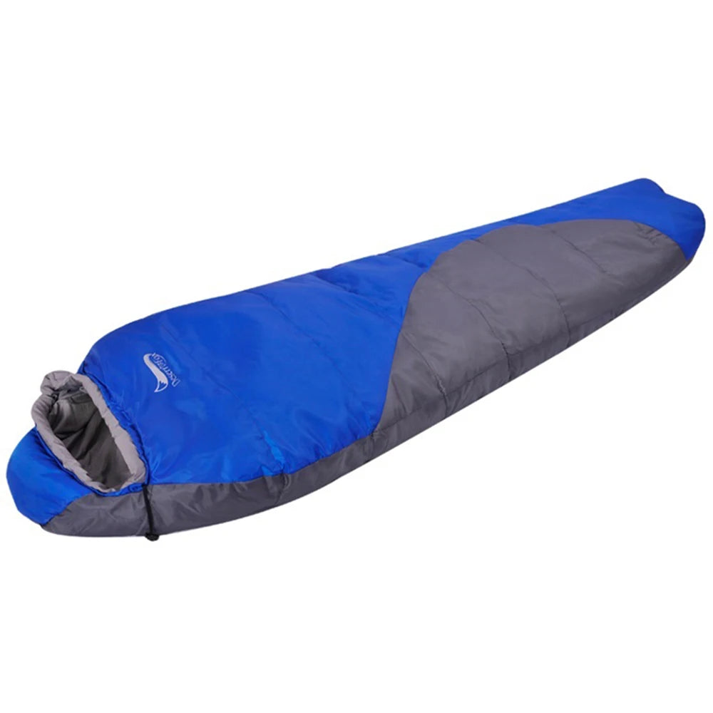 Sac de Couchage Momie Hiver – Coton Chaud avec Sac de Compression, Couverture Portable pour Camping et Randonnée