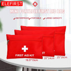Trousse de Premiers Secours Portable Imperméable – Kit d'Urgence pour Camping, Randonnée, Voyage et Pêche