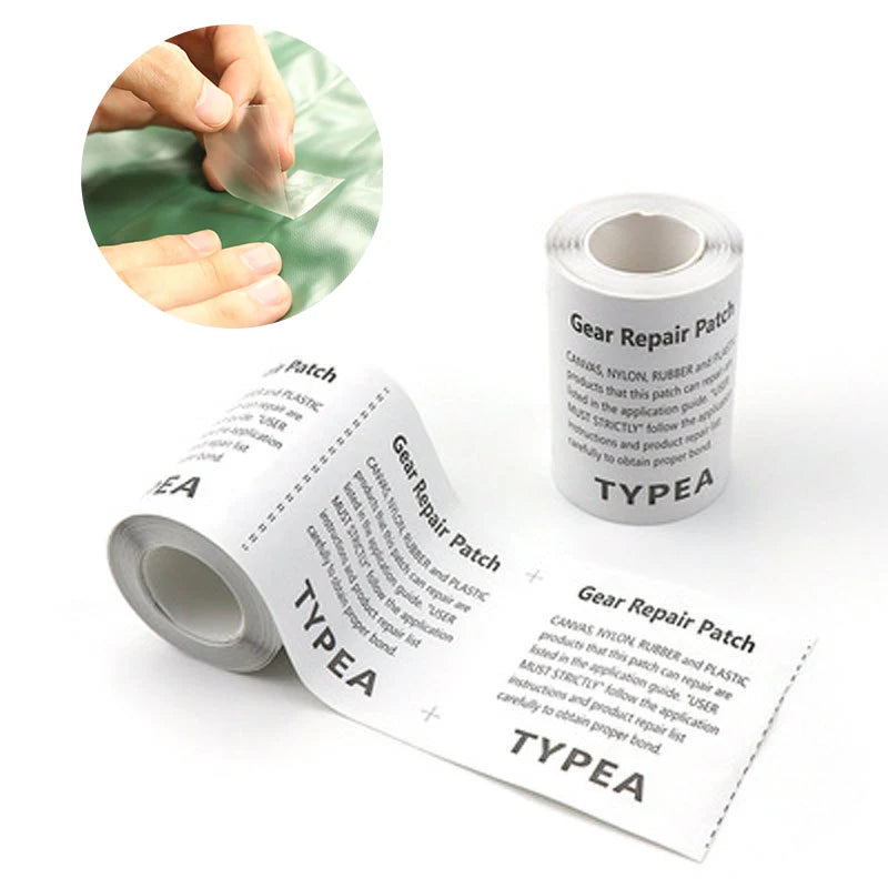Patches de Réparation Tente en TPU – Lot de 5 Autocollants Imperméables pour Tente, Kayak, Veste