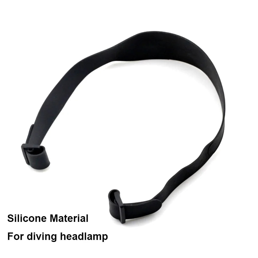 Bandeau Frontal Réglable – Support Élastique pour Lampe de Poche LED, Torche & Lampe Frontale
