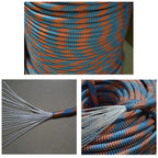 Corde d'Escalade Outdoor 10m/20m/30m/50m – Corde d'Urgence 9mm Haute Résistance