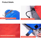 Sac de Couchage Momie Hiver – Coton Chaud avec Sac de Compression, Couverture Portable pour Camping et Randonnée