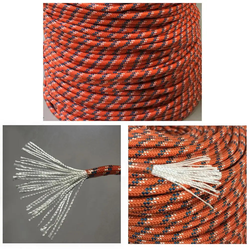 Corde d'Escalade 10m/20m/30m/50m – Corde d'Urgence Outdoor 9mm Haute Résistance