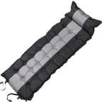 Matelas Auto-Gonflant avec Oreiller Intégré – Tapis de Camping Portable Léger pour Voyage et Randonnée