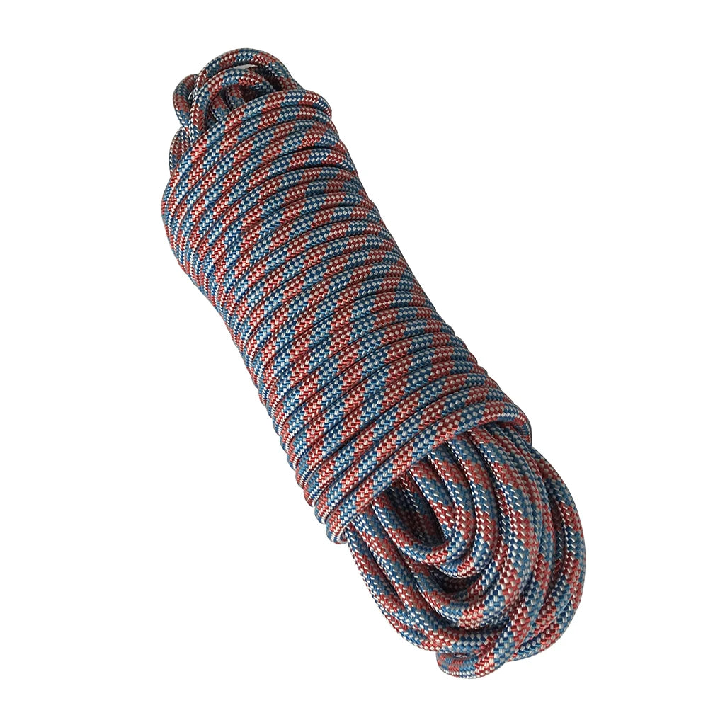 Corde d'Escalade Outdoor 10m/20m/30m/50m – Corde d'Urgence 9mm Haute Résistance