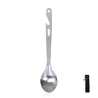 Cuillère en Titane avec Décapsuleur – Couverts Ultra-légers pour Camping