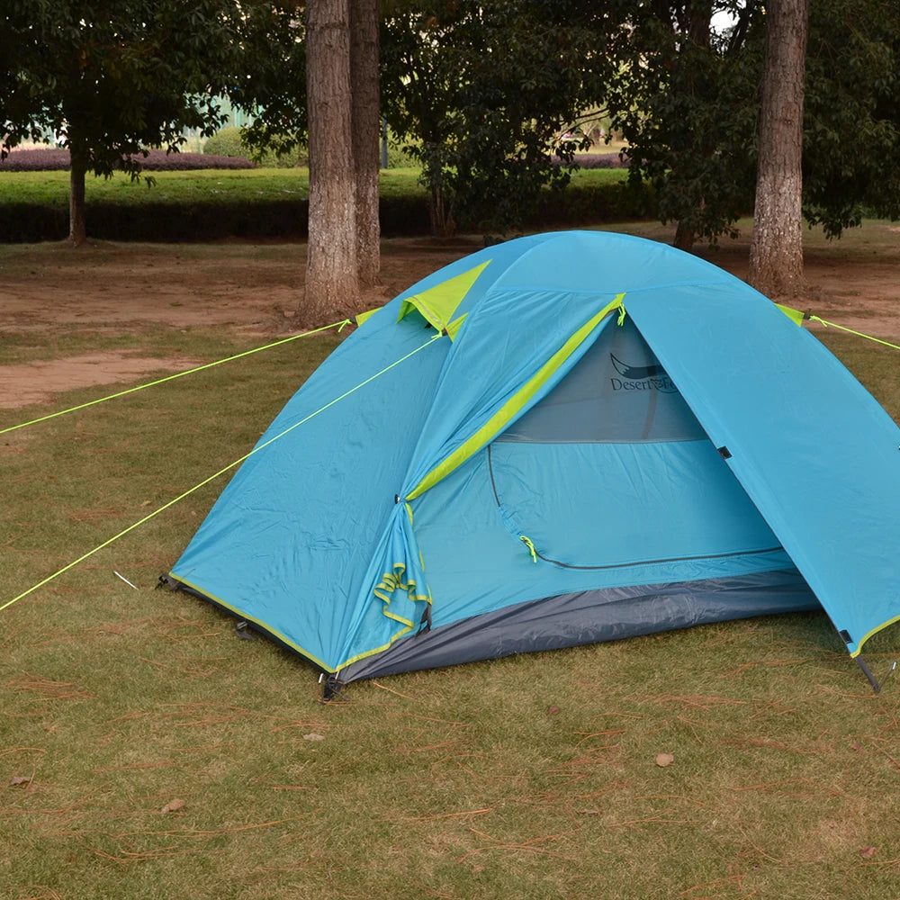 Cordes Réfléchissantes pour Tente - Lot de 4, 2m, Haute Résistance avec Boucle, Accessoires Camping Coupe-Vent