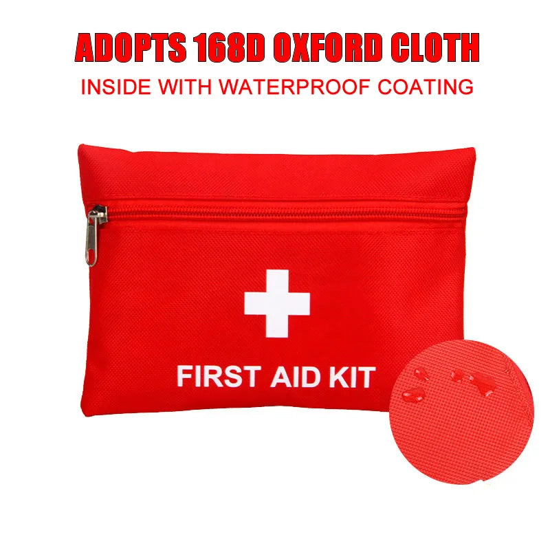 Trousse de Premiers Secours Portable Imperméable – Kit d'Urgence pour Camping, Randonnée, Voyage et Pêche