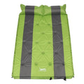 Matelas Auto-Gonflant 2 Personnes avec Oreillers Intégrés – Tapis de Camping Gonflable pour Tente