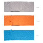 TOMSHOO Doublure de Sac de Couchage Portable 70x210cm – Polyester Pongee avec Taie d'Oreiller Intégrée