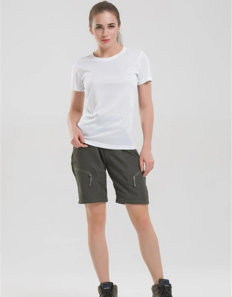 Pantalon Cargo Homme Détachable Séchage Rapide – Respirant, Imperméable, Convertible en Short – Outdoor