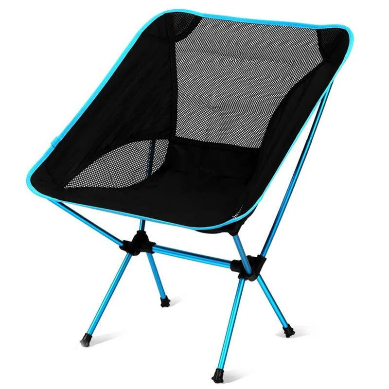 Chaise de Camping Pliable Légère et Compacte – Chaise Portable pour Plage, Pêche, Randonnée, Pique-Nique, Voyage