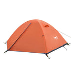 Tente de Camping 2 Personnes – Tente Légère Randonnée, Double Paroi, Mâts Aluminium, Sac de Transport
