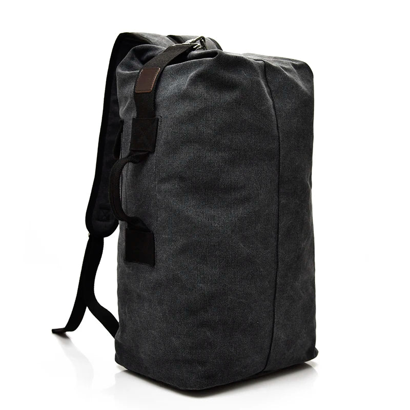 Sac à Dos de Voyage Grande Capacité – Toile Canvas, Alpinisme & Randonnée | Homme