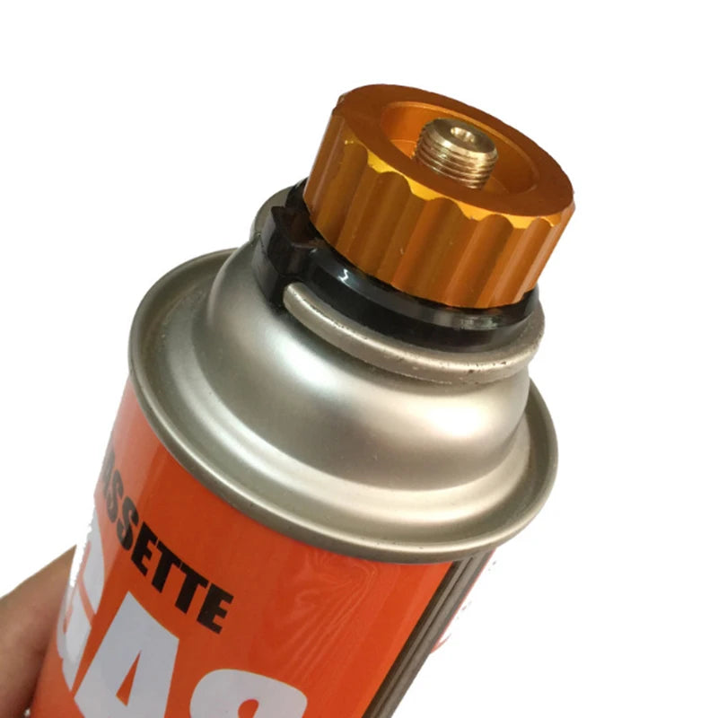 Adaptateur Réchaud à Gaz Camping – Connecteur Ultraléger 50 g pour Cartouche à Buse et Brûleur Outdoor
