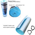Tapis de Camping EVA Film Aluminium - Matelas Léger Imperméable Isolant pour Randonnée, Plage, Yoga, Pique-nique