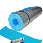 Tapis de Camping EVA Film Aluminium - Matelas Léger Imperméable Isolant pour Randonnée, Plage, Yoga, Pique-nique