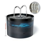 Fontaine à Eau pour Chat et Chien – Filtration Triple, Capteur Automatique, 2,1L