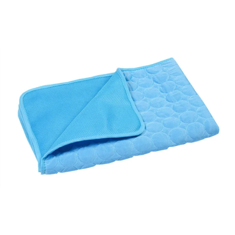 Tapis Rafraîchissant Été pour Chat et Chiot – Couverture Respirante en Maille pour Animaux, Chaton, Lit et Accessoires