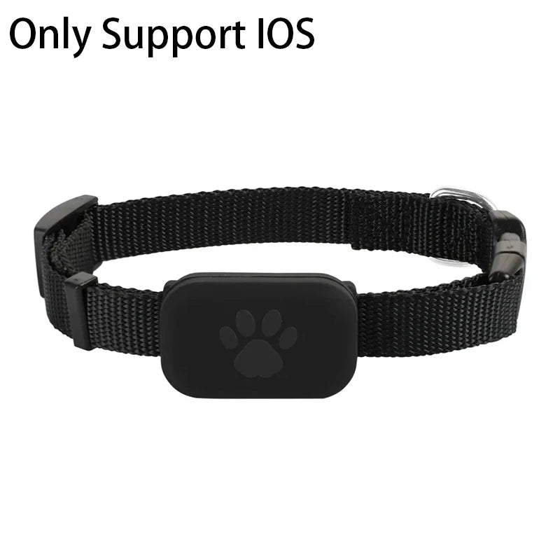 Collier Traceur GPS Bluetooth pour Animal – Mini Tracker Anti-Perte pour Chat et Chiot, Localisation Mondiale à Distance