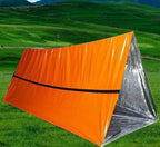 Kit de Survie d’Urgence 2 Personnes – Tente Mylar, Sac de Couchage, Couverture Thermique SOS Réutilisable