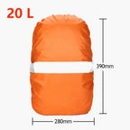 Housse de pluie pour sac à dos 20L 30L 40L 50L 60L – Imperméable, tactique, pour camping, randonnée, escalade