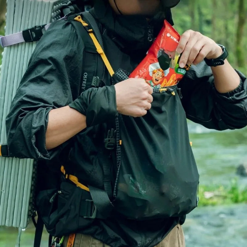 Poche Kangourou Tactique Dyneema MOLLE – Accessoire Sac à Dos Ultraléger Imperméable, Organisateur pour Randonnée, Camping et Voyage
