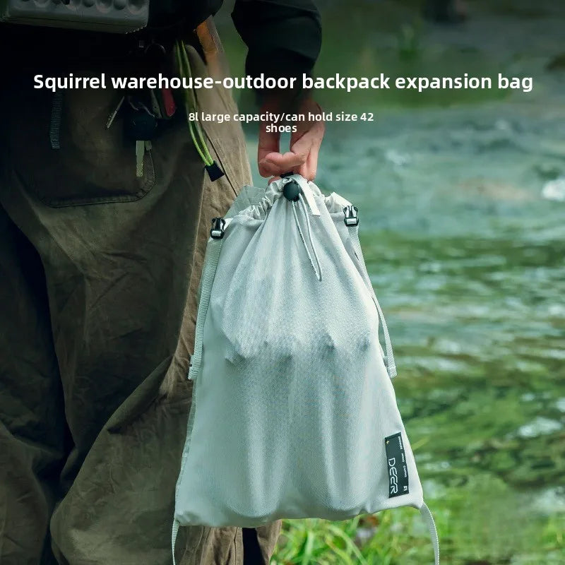 Poche Kangourou Tactique Dyneema MOLLE – Accessoire Sac à Dos Ultraléger Imperméable, Organisateur pour Randonnée, Camping et Voyage