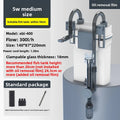 SUNSUN XBL Filtre Extérieur Mural pour Aquarium – Filtre à Baril, Membrane Anti-Huile, Matériaux Filtrants Intégrés
