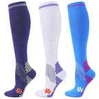 chaussettes de Compression hommes femmes chaussettes pour courir, cyclisme, Football