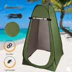Tente Toilette Pop-Up pour Camping – Cabine de Changement Portable et Privée pour Outdoor, Randonnée et Plage
