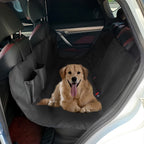 Housse Siège Auto pour Chien – Tissu Oxford 600D Imperméable | Hamac Protège-Siège avec Poche de Rangement