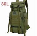 Sac à Dos Alpinisme 80L/100L – Tactique, Grande Capacité, Randonnée, Camping, Voyage