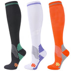 chaussettes de Compression hommes femmes chaussettes pour courir, cyclisme, Football