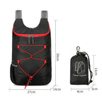 Petit Sac à Dos Pliable Imperméable Multifonction – Léger, Portable, Camping Randonnée Voyage