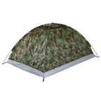 Tente de Camping Camouflage Couche Simple  1-2 Personnes, Portable, 4 Saisons
