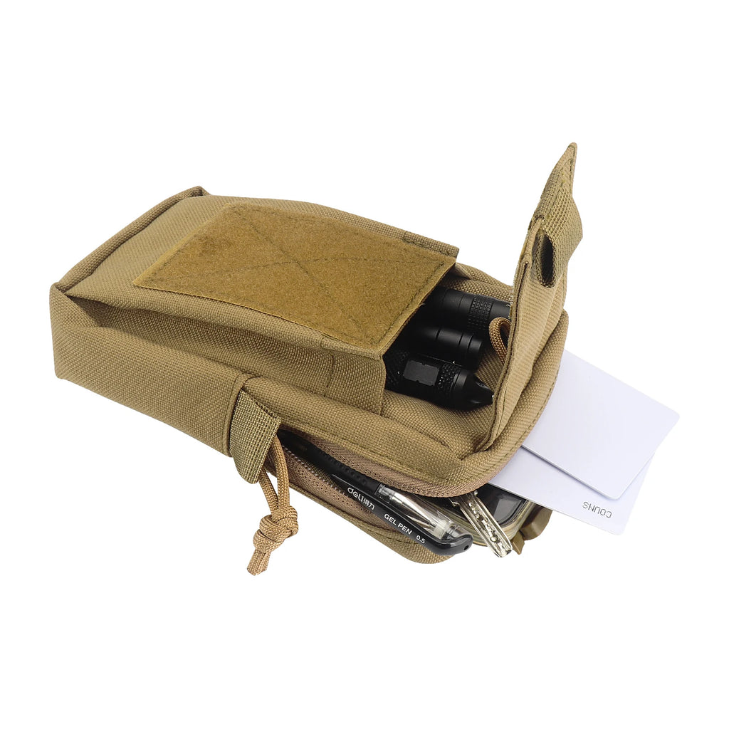 Kosibate Pochette Tactique Molle – Étui Téléphone EDC, Sac Bandoulière Sport Escalade & Chasse