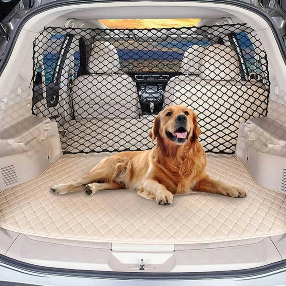 Filet de Séparation pour Coffre de Voiture – Protection Chien, Filet de Sécurité Universel Élastique