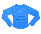 Haut de yoga sans coutures à manches longues pour femmes, t-shirt de compression amincissant, séchage rapide, respirant, élastique, pour la salle de sport, la course et l'entraînement