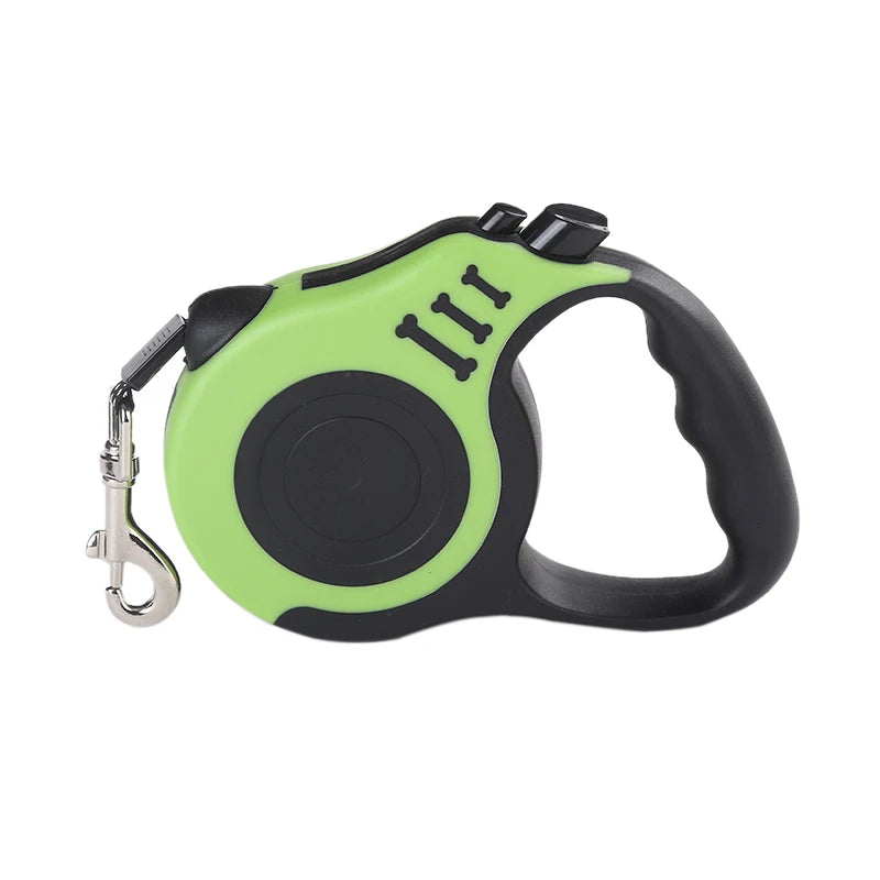 Laisse Rétractable pour Chien 3m 5m – Petits, Moyens et Grands Chiens & Chats – Nylon Résistant