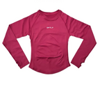 Haut de yoga sans coutures à manches longues pour femmes, t-shirt de compression amincissant, séchage rapide, respirant, élastique, pour la salle de sport, la course et l'entraînement