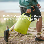 Sac Étanche – Sac de Compression Imperméable pour Natation, Rafte, Kayak, Randonnée et Voile