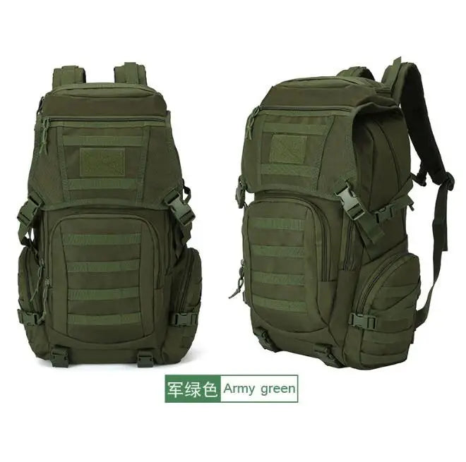 Sac à Dos Tactique MOLLE – Militaire, Randonnée, Camping, Voyage – Homme Unisexe