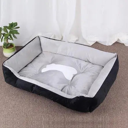 Panier Chien Respirant en Coton Doux, Nid pour Chat, Lit Chaud pour Petits et Moyens Chiens