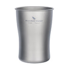 Tasse en titane monocouche ultralégère Mug bière, café, thé pour camping, pique-nique & maison